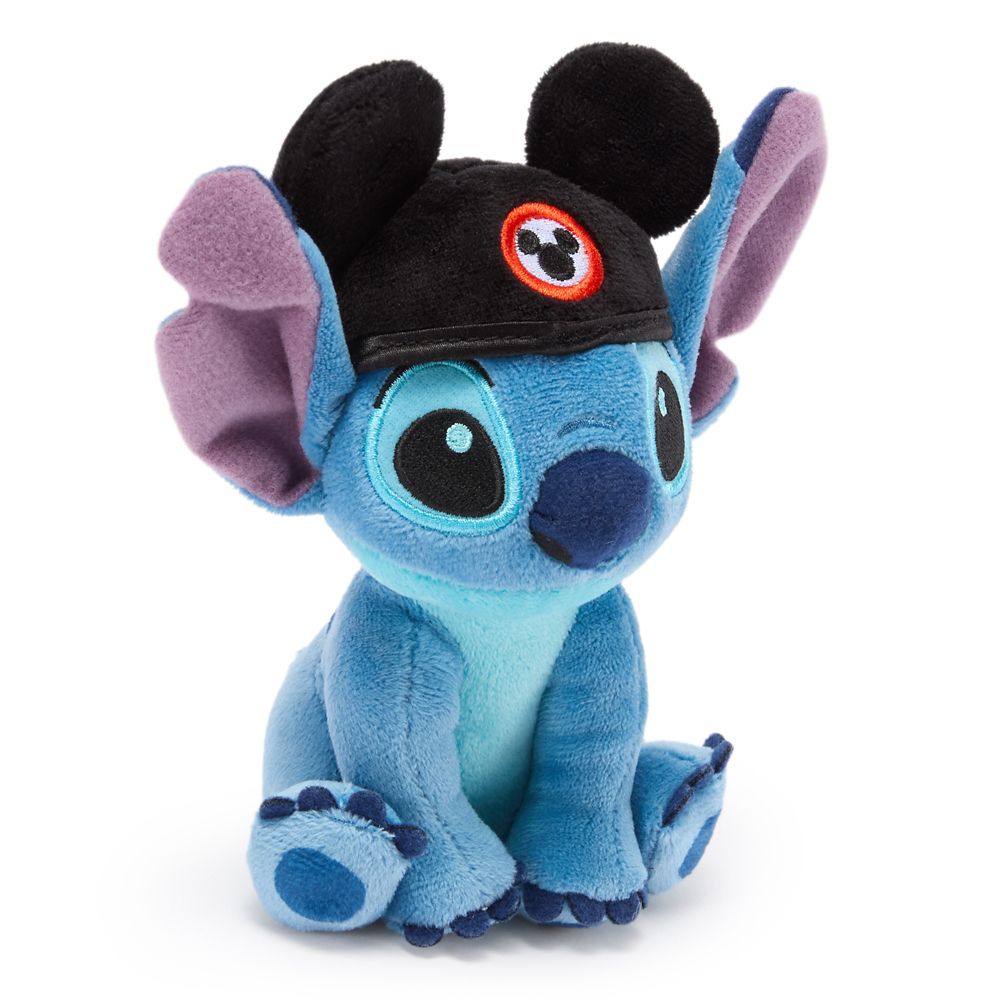 Stitch Mouseketeer Ear Hat Shoulder Plush &ndash; 6 1/2''
