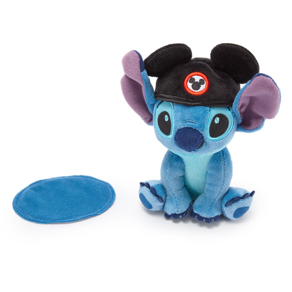 Stitch Mouseketeer Ear Hat Shoulder Plush &ndash; 6 1/2''