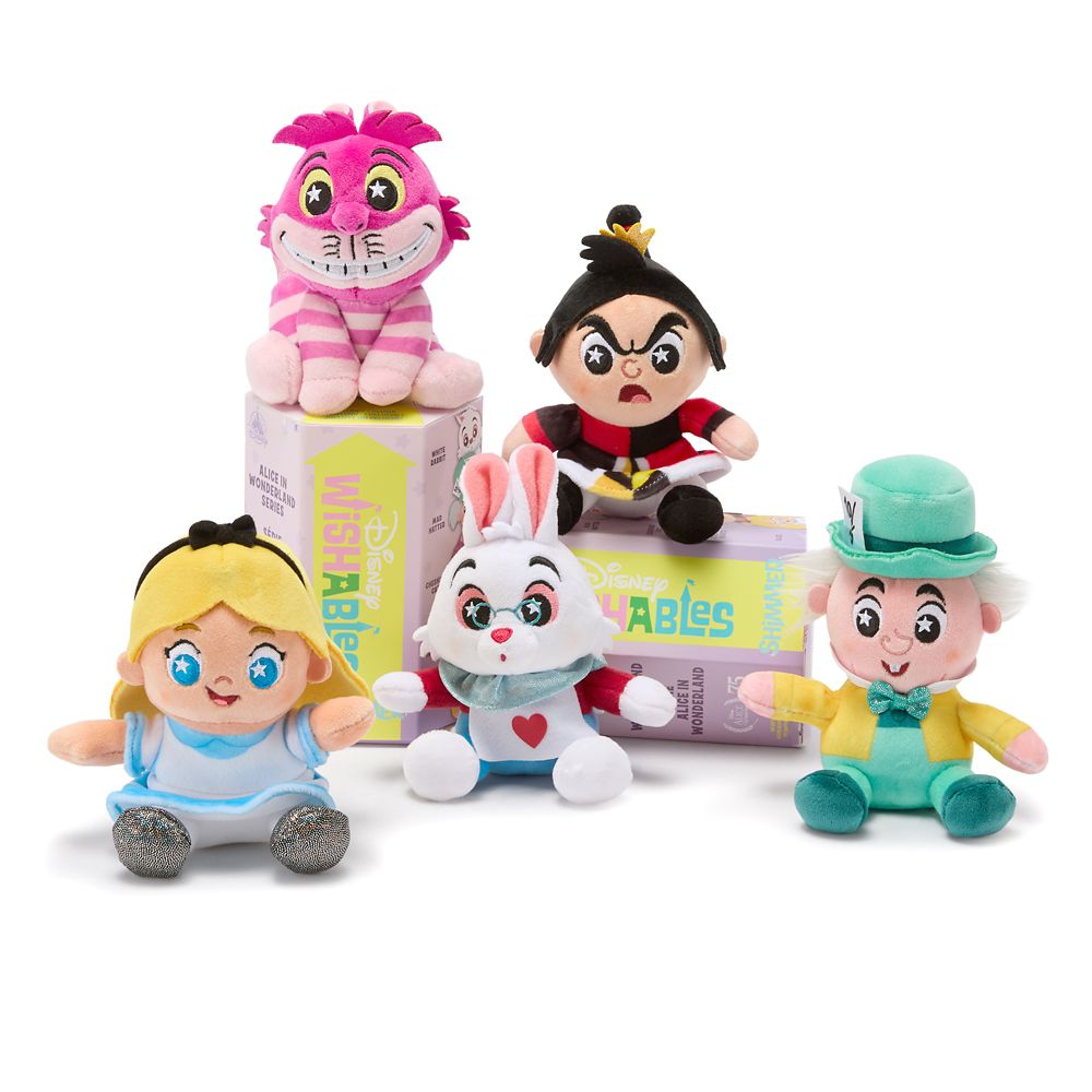 Disney Wishables Shimmer Mystery Plush Blind Pack &ndash; Alice in Wonderland 75th Anniversary &ndash; 5'' &ndash; Limited Release &ndash; D23: The Ultimate Disney Fan Event