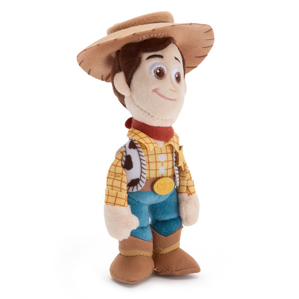 Woody stanDs Plush &ndash; Toy Story &ndash; Disney Store Japan &ndash; 6 1/2''