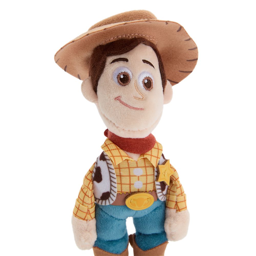 Woody stanDs Plush &ndash; Toy Story &ndash; Disney Store Japan &ndash; 6 1/2''