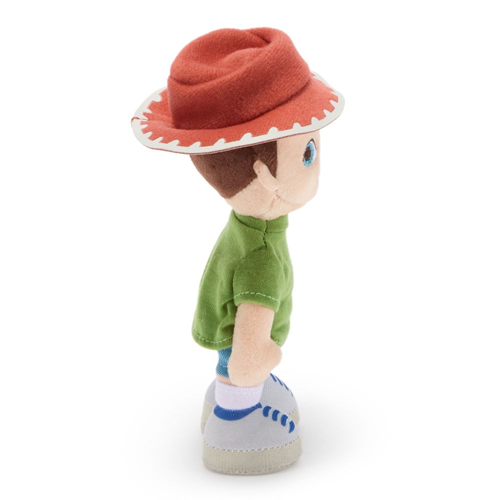 Andy stanDs Plush &ndash; Toy Story &ndash; Disney Store Japan &ndash; 6 1/2''