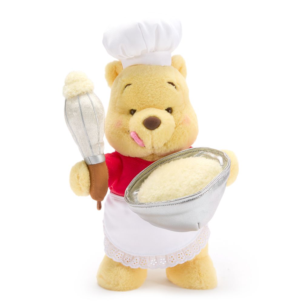 Winnie the Pooh Baker Plush &ndash; 14'' &ndash; Disney Store Japan