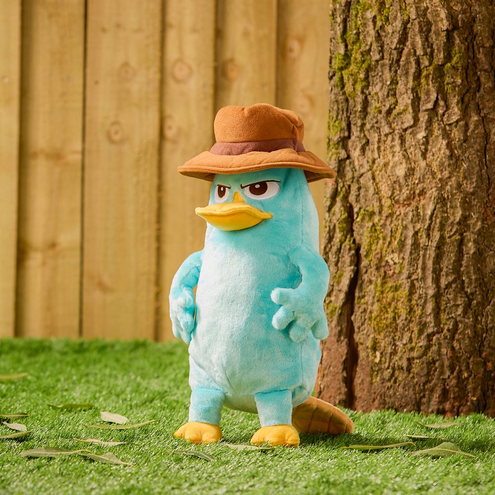 Perry as ''Agent P''  Transforming Plush &ndash; Phineas and Ferb &ndash; 15'' &ndash; Disney Store Japan