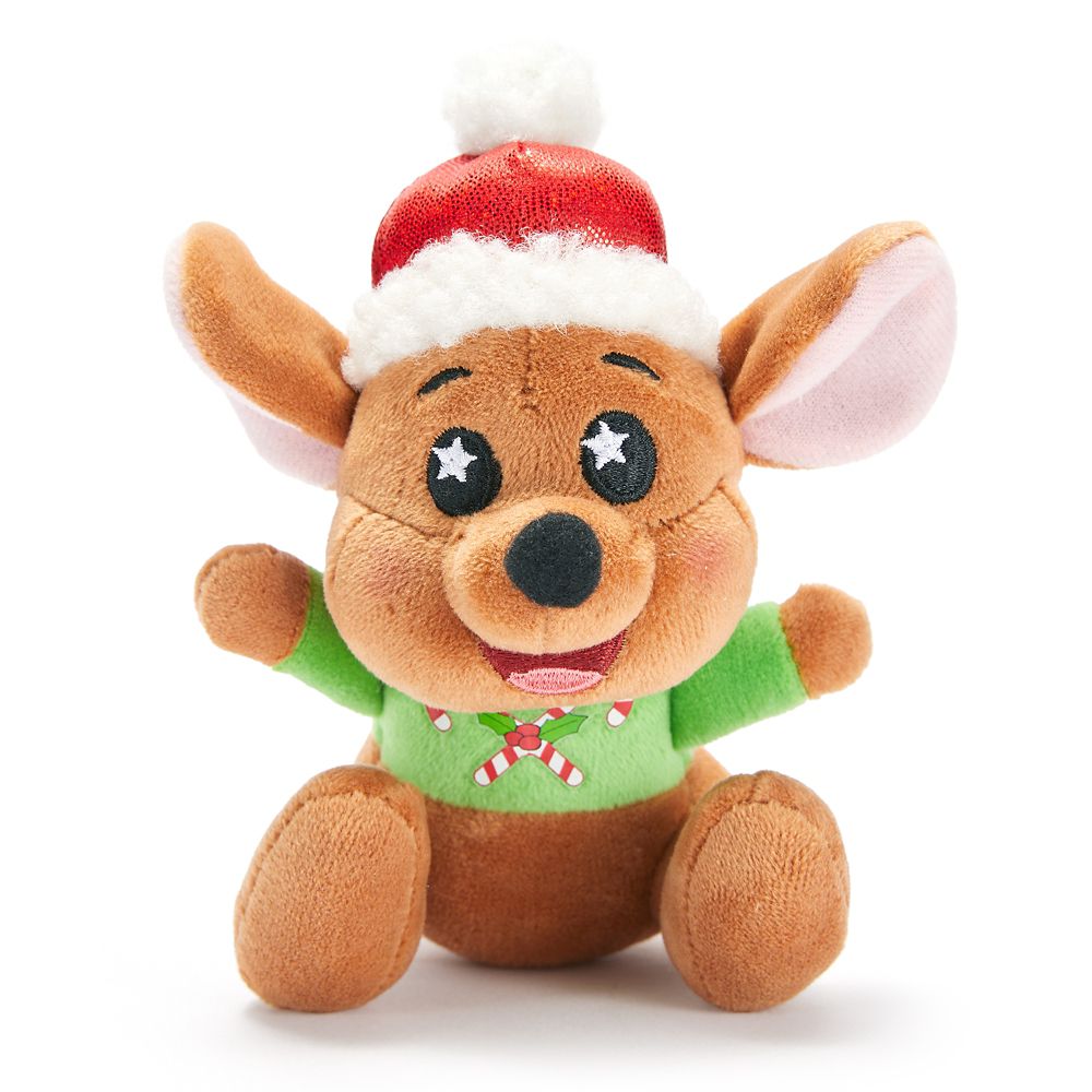 Disney Wishables Shimmer Mystery Plush &ndash; Winnie the Pooh Holiday &ndash; 5'' &ndash; Limited Release