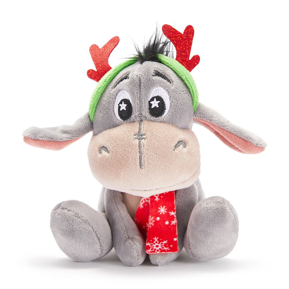 Disney Wishables Shimmer Mystery Plush &ndash; Winnie the Pooh Holiday &ndash; 5'' &ndash; Limited Release