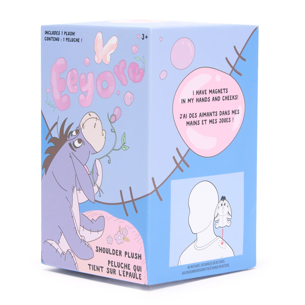 Eeyore Magnetic Shoulder Plush Mystery Figure &ndash; Winnie the Pooh &ndash;&nbsp;Mini &ndash; Shanghai Disney Resort
