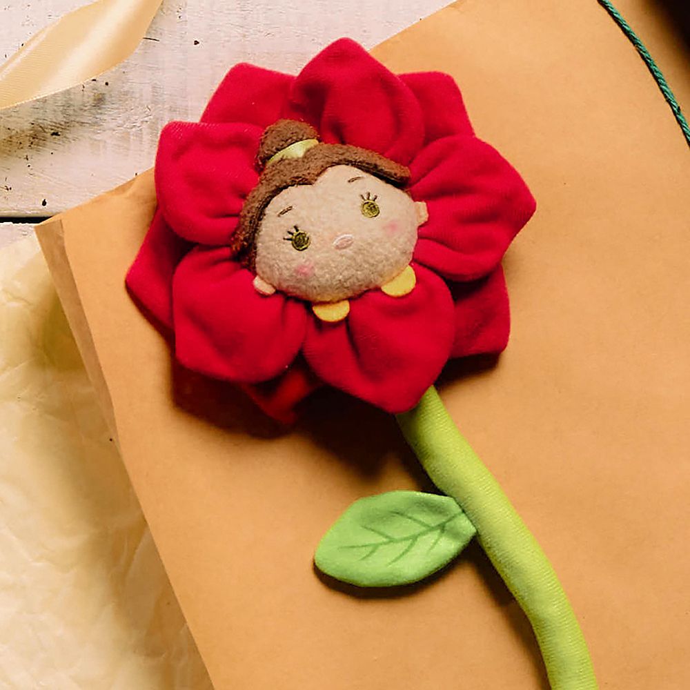 Belle Plush Flower &ndash; Beauty and the Beast &ndash; Blooms by Disney &ndash; 14'' &ndash; D23: The Ultimate Disney Fan Event