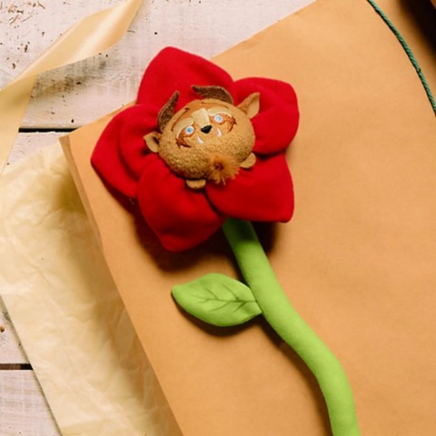 Beast Plush Flower – Beauty and the Beast – Blooms by Disney – 14'' – D23: The Ultimate Disney Fan Event