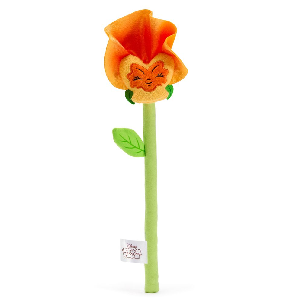 Orange Pansy Plush Flower &ndash; Alice in Wonderland &ndash; Blooms by Disney &ndash; 14'' &ndash; D23: The Ultimate Disney Fan Event