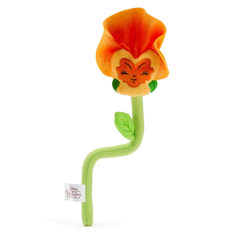 Orange Pansy Plush Flower &ndash; Alice in Wonderland &ndash; Blooms by Disney &ndash; 14'' &ndash; D23: The Ultimate Disney Fan Event