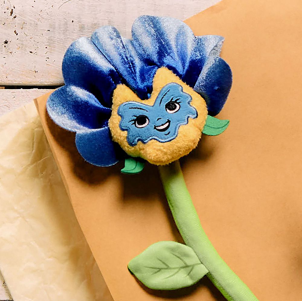 Blue Pansy Plush Flower &ndash; Alice in Wonderland &ndash; Blooms by Disney &ndash; 14'' &ndash; D23: The Ultimate Disney Fan Event