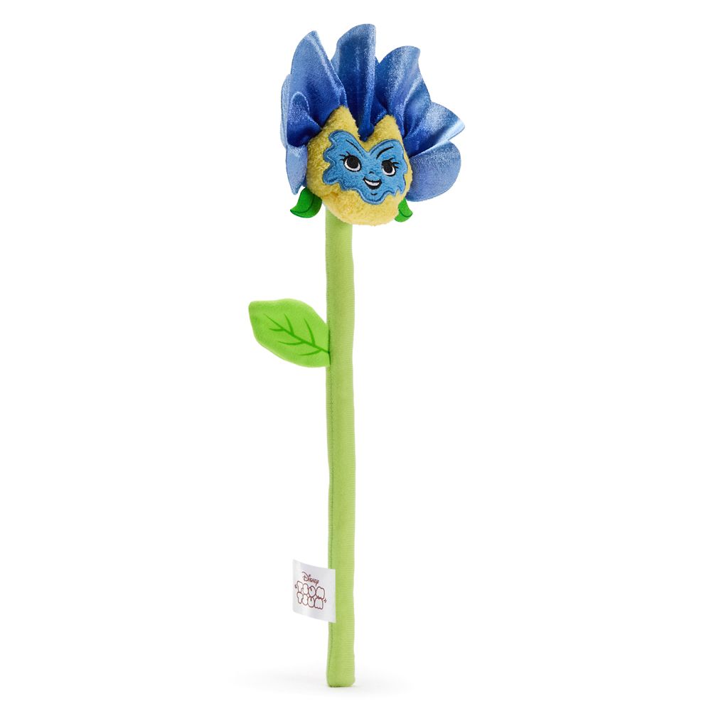 Blue Pansy Plush Flower &ndash; Alice in Wonderland &ndash; Blooms by Disney &ndash; 14'' &ndash; D23: The Ultimate Disney Fan Event