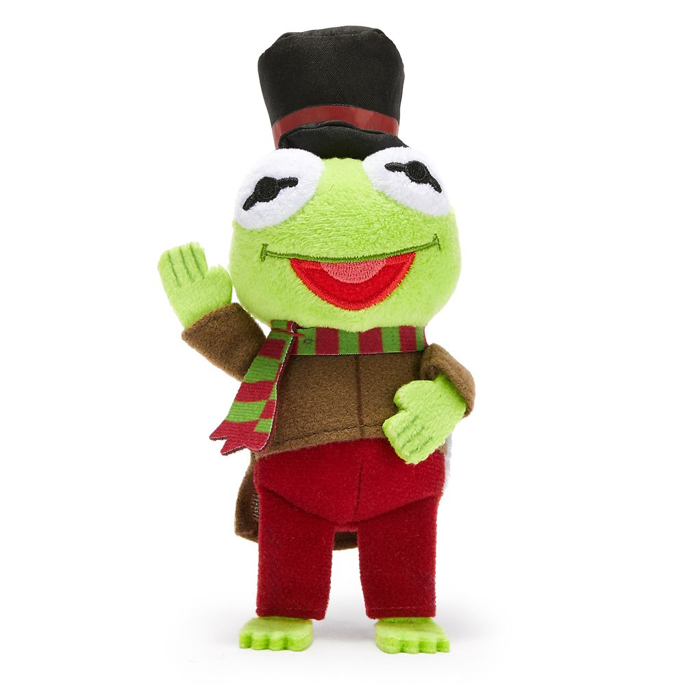 Kermit as Bob Cratchit Mini Plush &ndash; The Muppet Christmas Carol &ndash; 6 1/2''