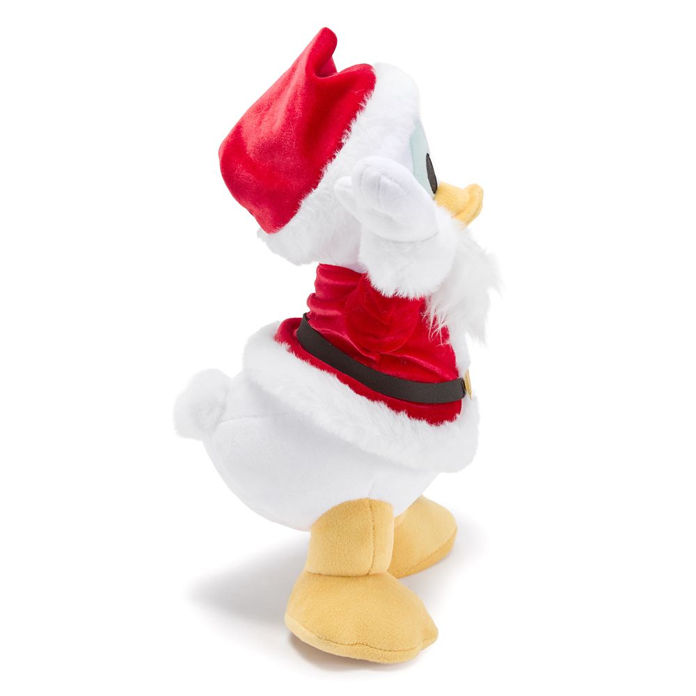 Santa Donald Duck Plush &ndash; 13''