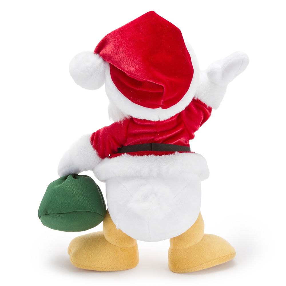 Santa Donald Duck Plush &ndash; 13''