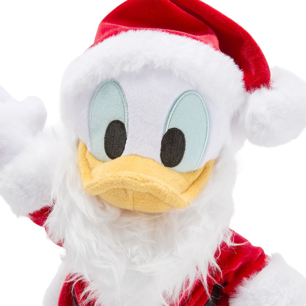 Santa Donald Duck Plush &ndash; 13''