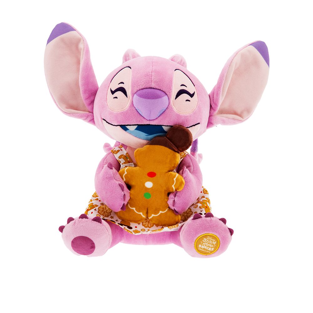 Angel  Stitch Attacks Snacks Plush Gingerbread  Limited Release  November Official shopDisney