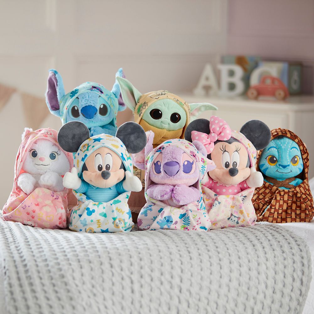Mickey Mouse Plush in Swaddle &ndash; Disney Babies &ndash; Small 11 1/2''