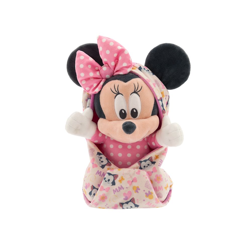 Minnie Mouse Plush in Swaddle Disney Babies Small 11''