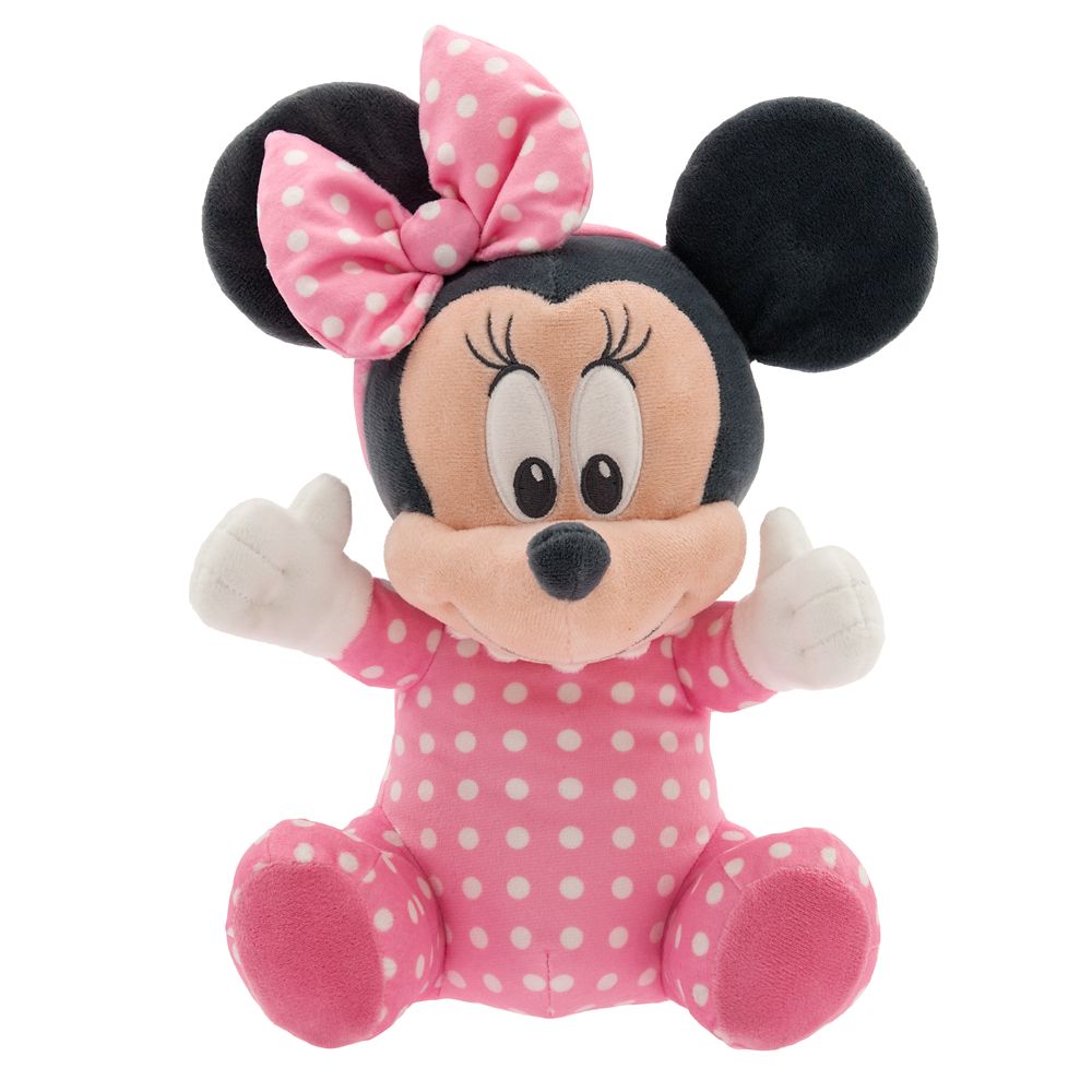 Minnie Mouse Plush in Swaddle &ndash; Disney Babies &ndash; Small 11''
