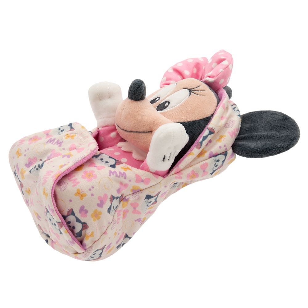 Minnie Mouse Plush in Swaddle &ndash; Disney Babies &ndash; Small 11''