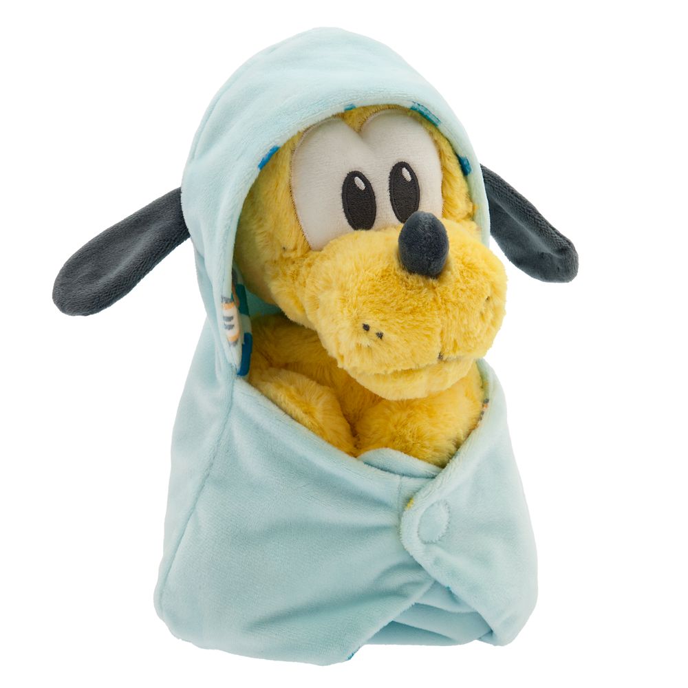 Pluto Plush in Swaddle &ndash; Disney Babies &ndash; Small 10''