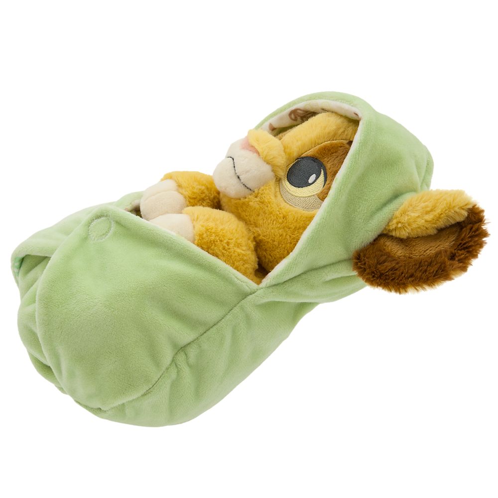 Simba Plush in Swaddle &ndash; The Lion King &ndash; Disney Babies &ndash; Small 10''