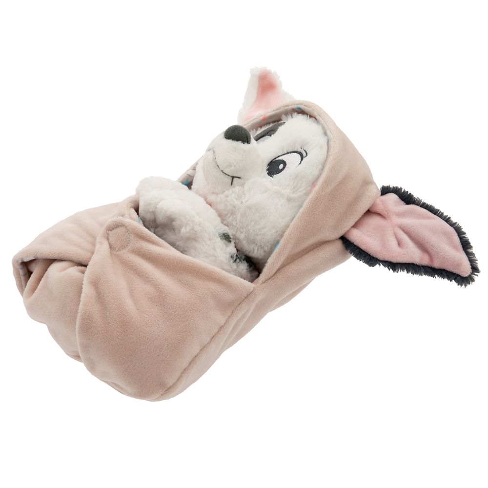 Patch Plush in Swaddle &ndash; 101 Dalmatians &ndash; Disney Babies &ndash; Small 10''