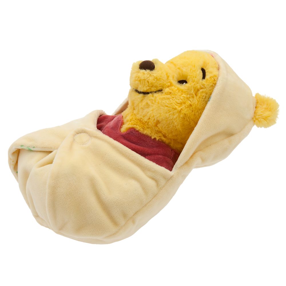 Winnie the Pooh Plush in Swaddle &ndash; Disney Babies &ndash; Small 10''