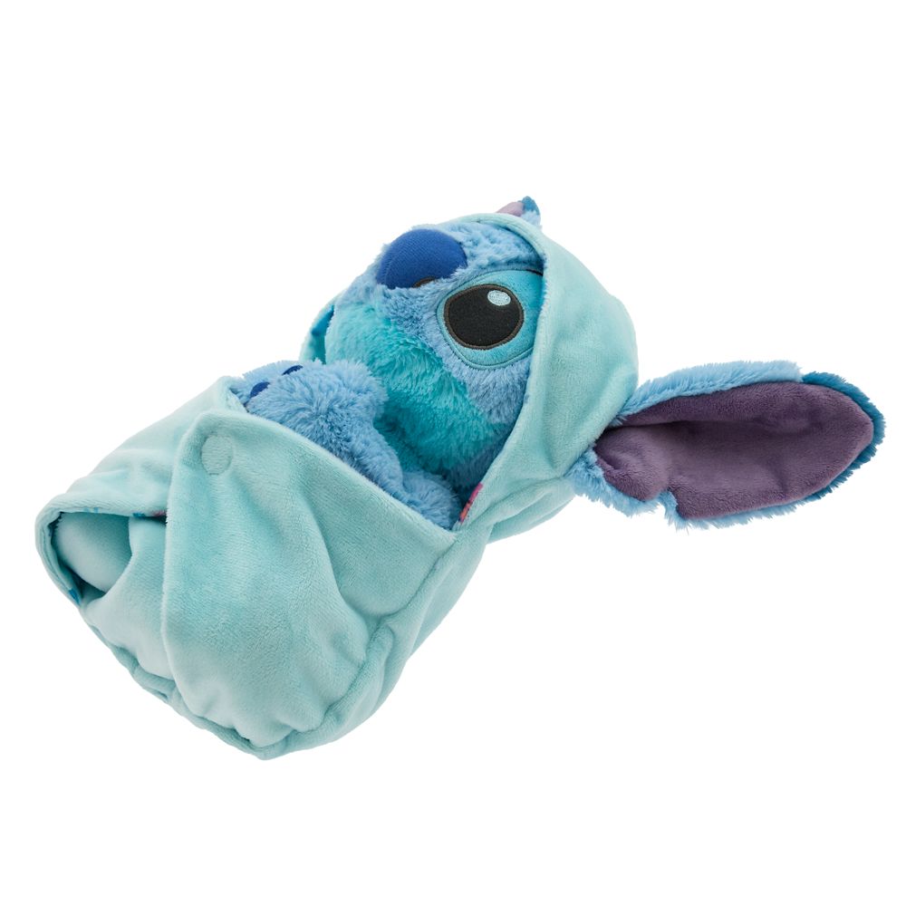 Stitch Plush in Swaddle &ndash; Lilo & Stitch &ndash; Disney Babies &ndash; Small 11 3/4''