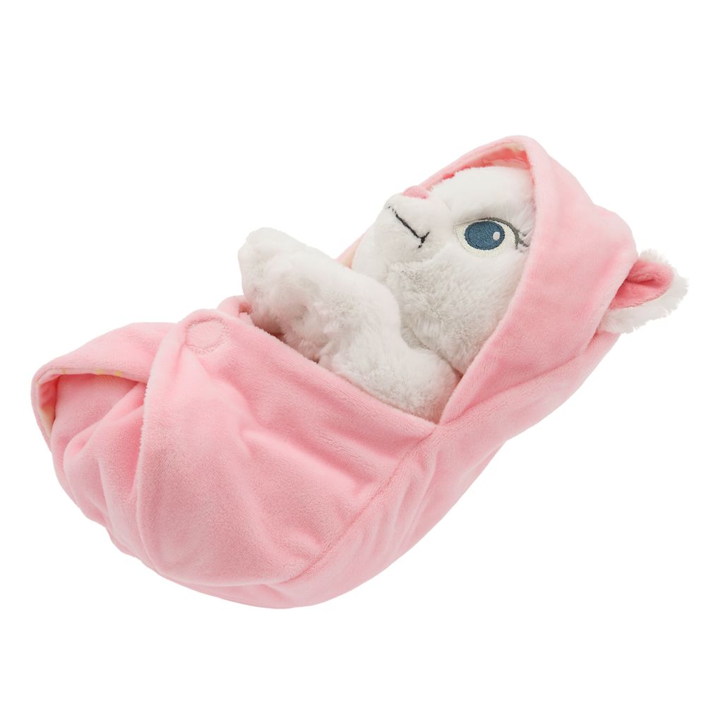 Marie Plush in Swaddle &ndash; The Aristocats &ndash; Disney Babies &ndash; Small 10''