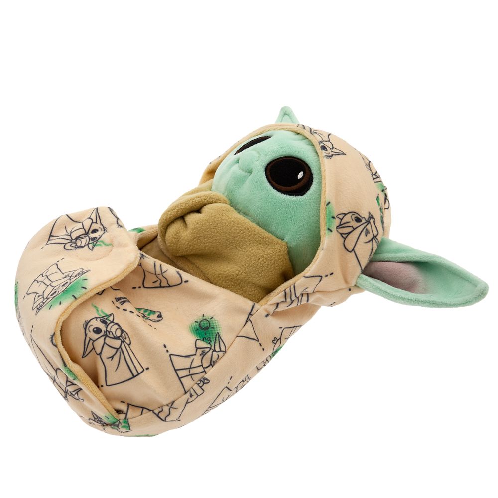 Grogu Plush in Swaddle &ndash; Star Wars: The Mandalorian &ndash;&nbsp;Disney Babies &ndash; Small 10 1/2''