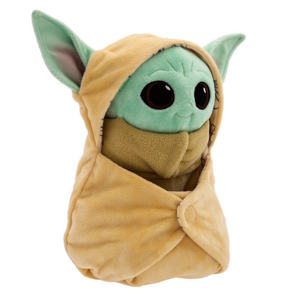 Grogu Plush in Swaddle &ndash; Star Wars: The Mandalorian &ndash;&nbsp;Disney Babies &ndash; Small 10 1/2''