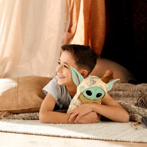 Детские мягкие игрушки Disney Grogu Plush in Swaddle – Star Wars: The Mandalorian – Disney Babies – Small 10 1/2''