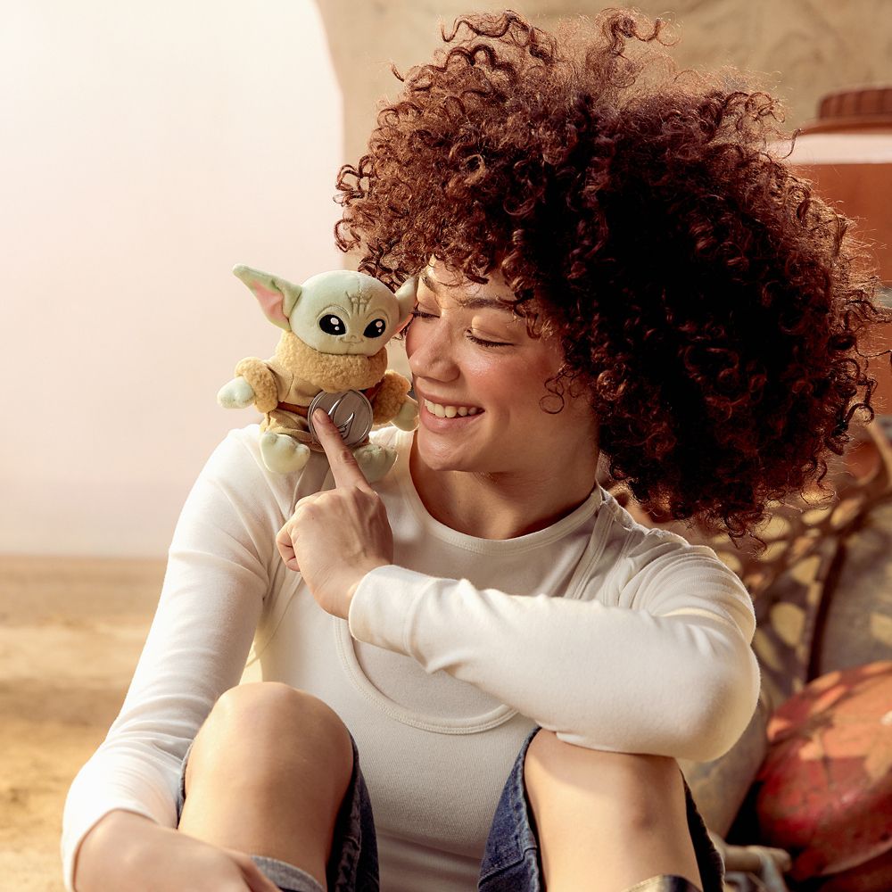 Grogu Magnetic Shoulder Plush with Sound &ndash; 5'' &ndash; Star Wars: The Mandalorian and Grogu