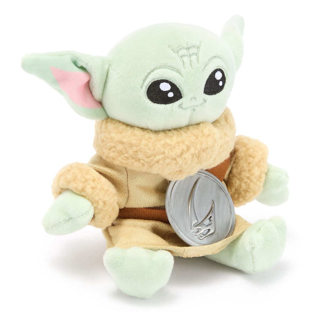 Grogu Magnetic Shoulder Plush with Sound &ndash; 5'' &ndash; Star Wars: The Mandalorian and Grogu