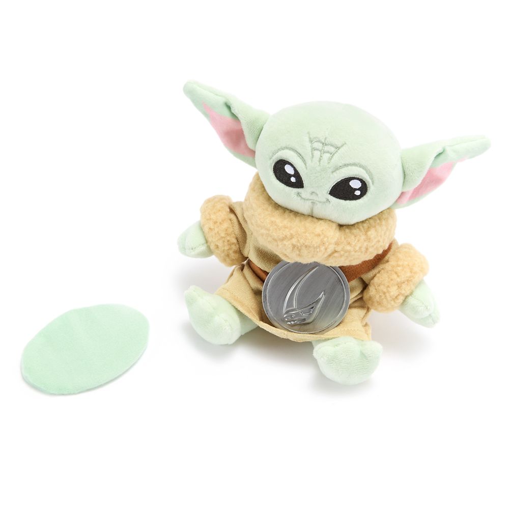 Grogu Magnetic Shoulder Plush with Sound &ndash; 5'' &ndash; Star Wars: The Mandalorian and Grogu