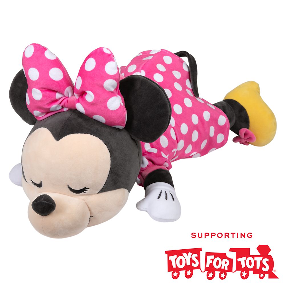 Minnie Mouse Cuddleez Plush  Large 23  Toys for Tots Donation Item Official shopDisney