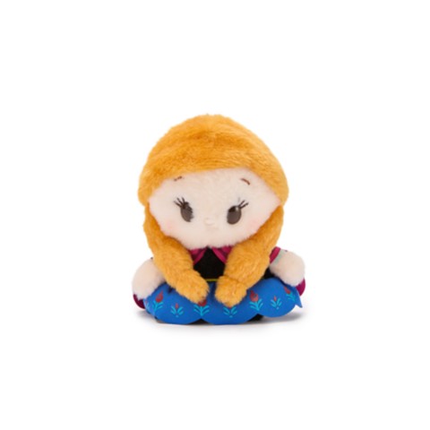 Мягкие игрушки Disney Anna Urupocha-Chan Plush – Frozen – Mini 4'' – Disney Store Japan