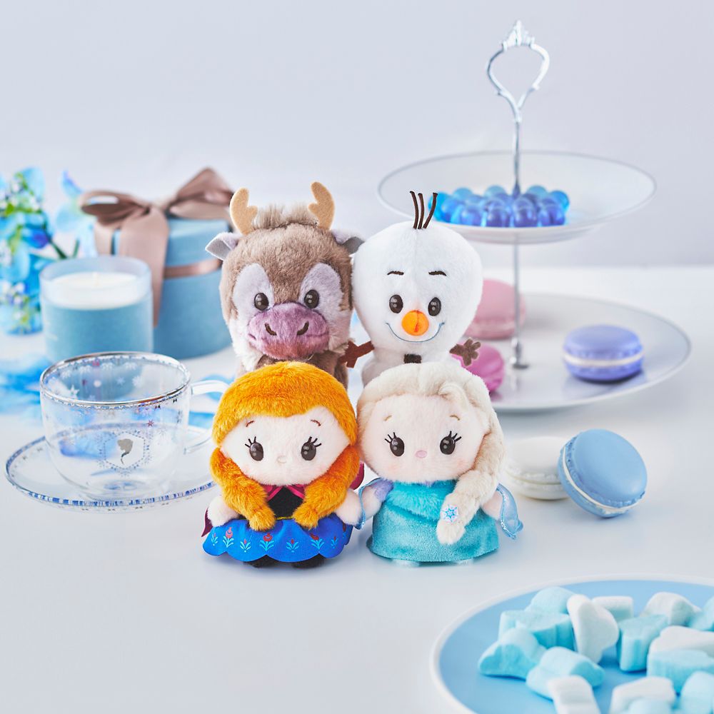 Elsa Urupocha-Chan Plush &ndash; Frozen &ndash; Mini 4'' &ndash; Disney Store Japan