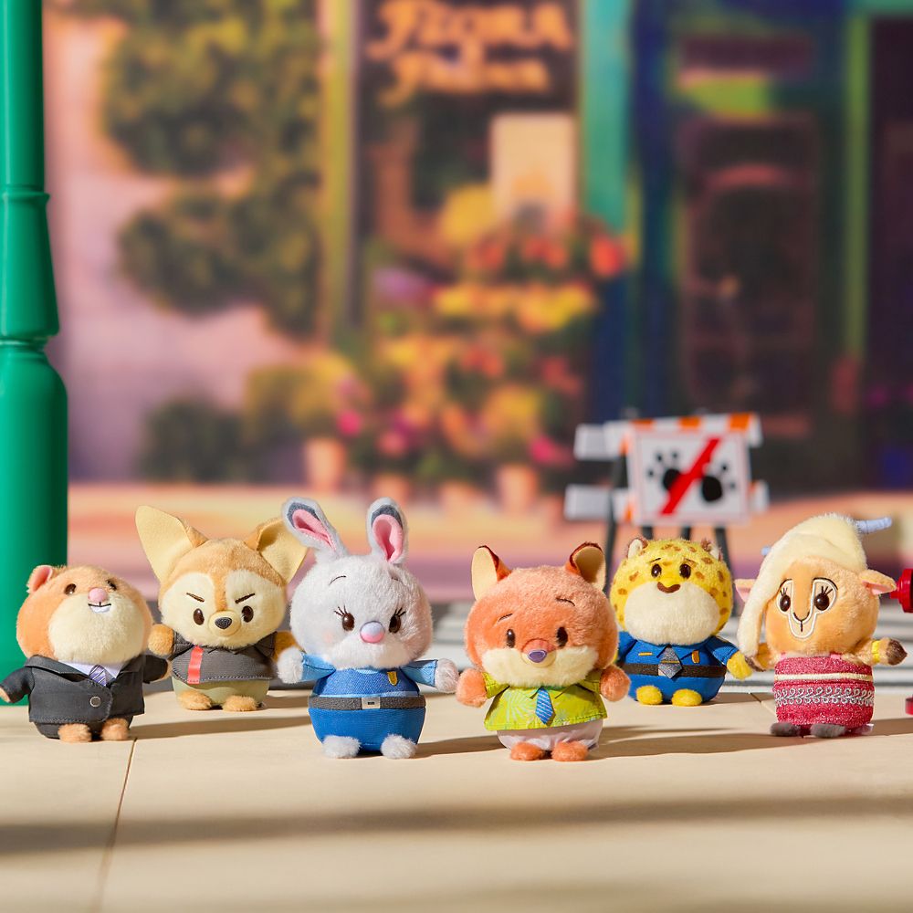 Lemming Urupocha-Chan Plush &ndash; Zootopia &ndash; Mini 4'' &ndash; Disney Store Japan