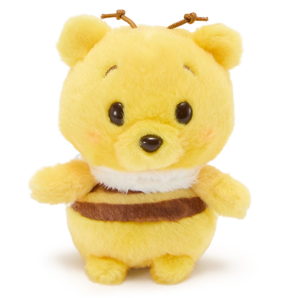 Winnie the Pooh as Bee Urupocha-Chan Plush &ndash; Mini 4 1/2'' &ndash; Disney Store Japan