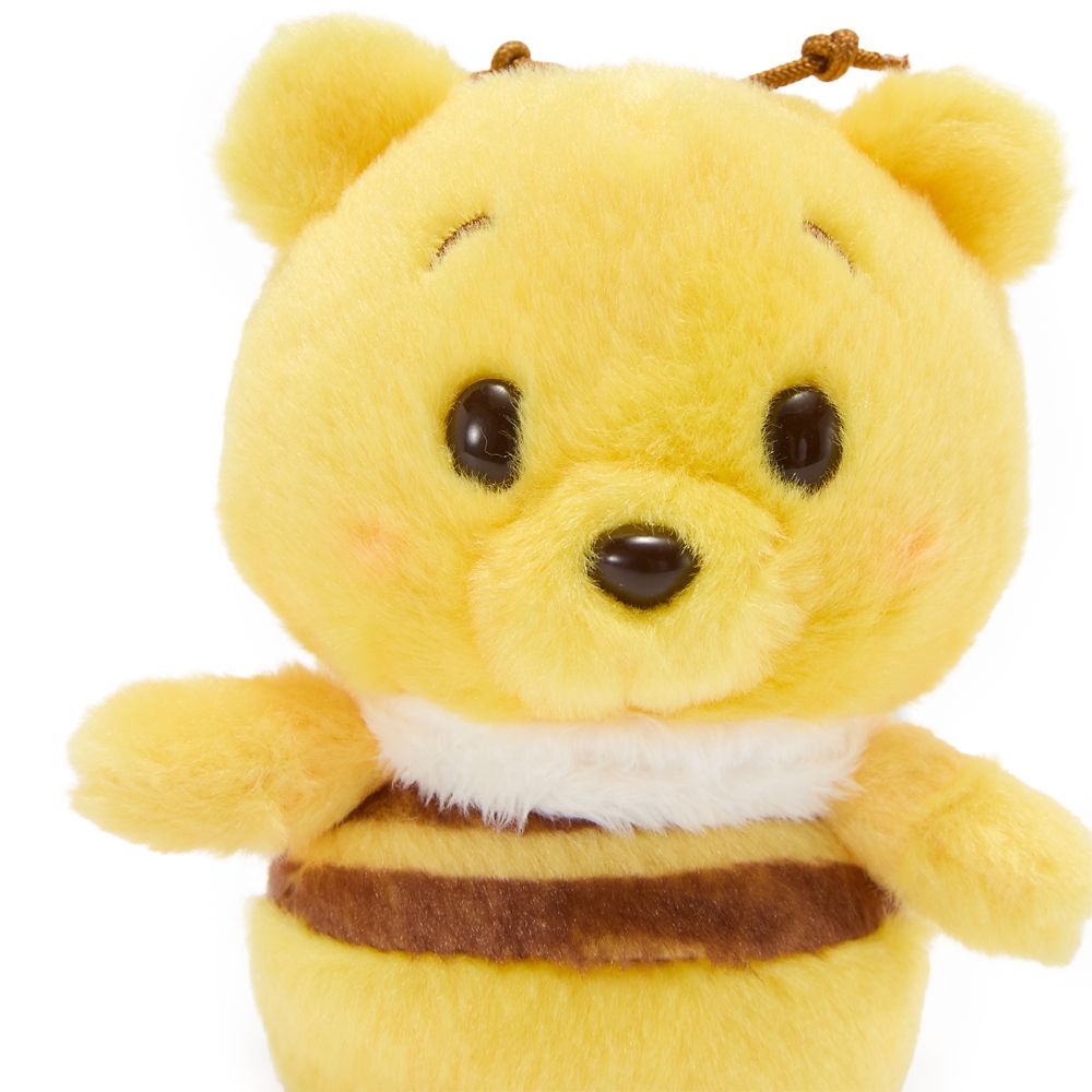 Winnie the Pooh as Bee Urupocha-Chan Plush &ndash; Mini 4 1/2'' &ndash; Disney Store Japan