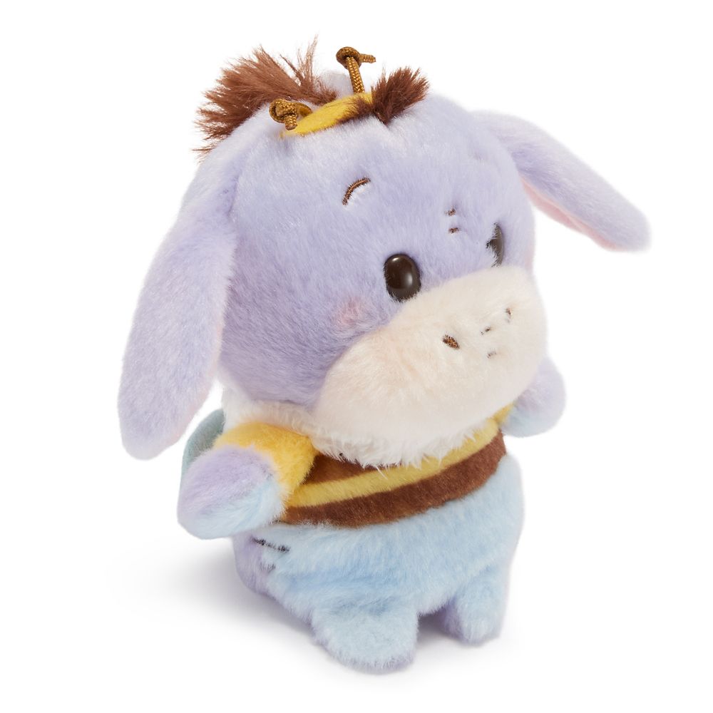 Eeyore as Bee Urupocha-Chan Plush &ndash; Winnie the Pooh &ndash; Mini 4'' &ndash; Disney Store Japan