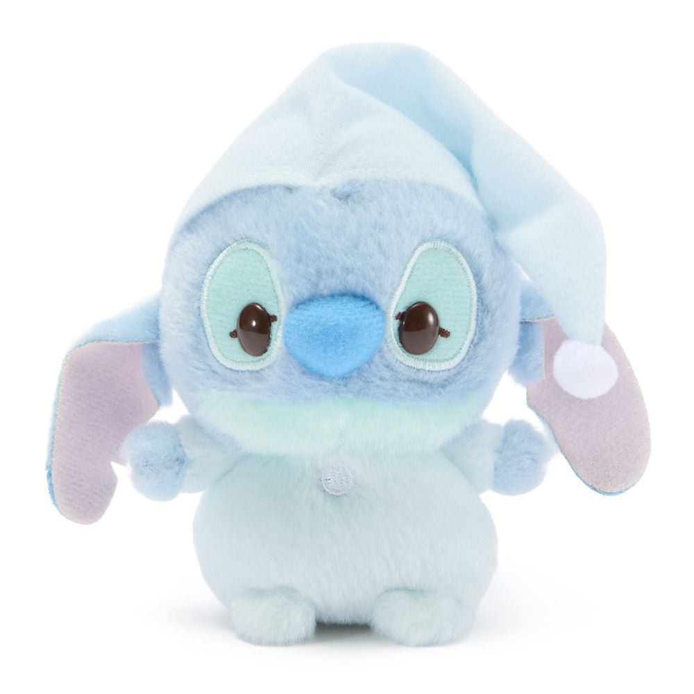 Stitch in Pajamas Urupocha-Chan Plush &ndash; Lilo & Stitch &ndash; Mini 4 3/4'' &ndash; Disney Store Japan
