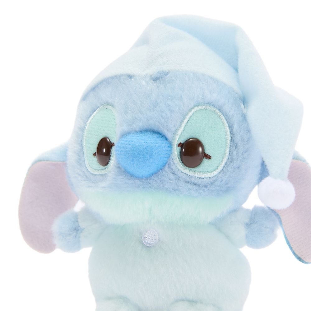 Stitch in Pajamas Urupocha-Chan Plush &ndash; Lilo & Stitch &ndash; Mini 4 3/4'' &ndash; Disney Store Japan