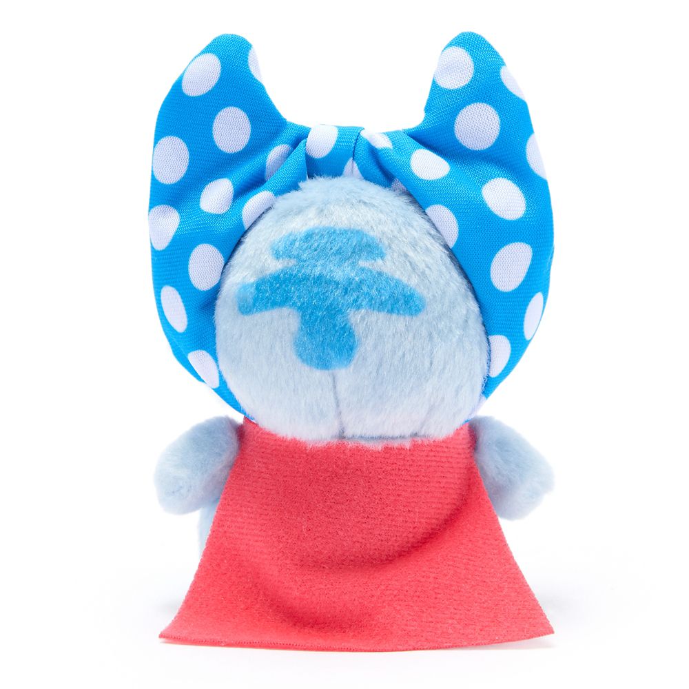 Stitch as Super Hero Urupocha-Chan Plush &ndash; Lilo & Stitch &ndash; Mini 4 3/4'' &ndash; Disney Store Japan