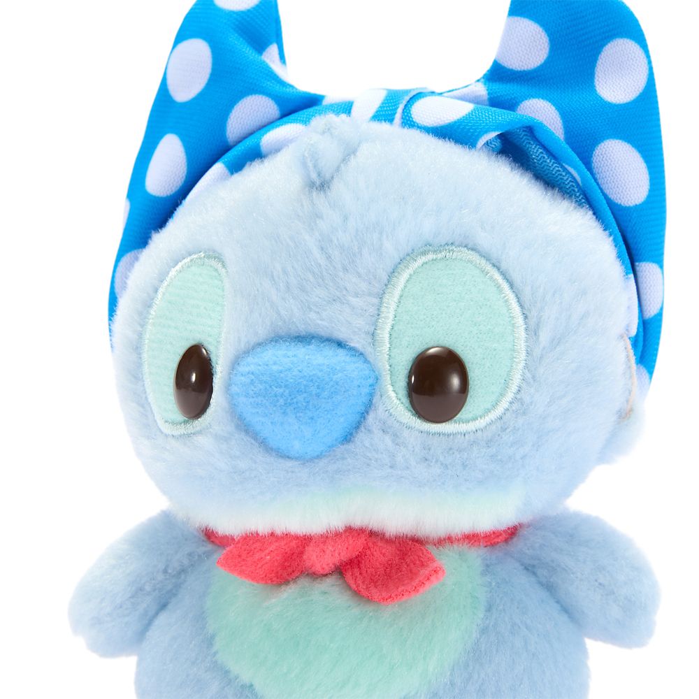 Stitch as Super Hero Urupocha-Chan Plush &ndash; Lilo & Stitch &ndash; Mini 4 3/4'' &ndash; Disney Store Japan