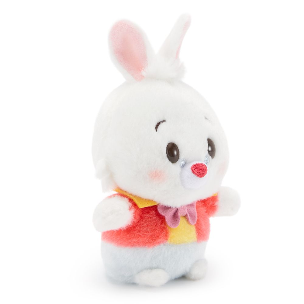 White Rabbit Urupocha-Chan Plush &ndash; Alice in Wonderland &ndash; Mini 5 1/2'' &ndash; Disney Store Japan